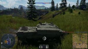 Геймплэй на немецких топах в War Thunder