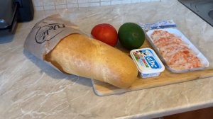 Рецепт быстро и вкусно. Паста КАРБОНАРА и БРУСКЕТТЫ с креветками и авокадо.