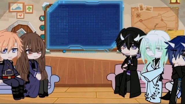 The lost fate of the oni react to y/n's as mc friends смотреть онлайн