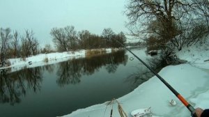🔥Спиннинг Tsurinoya Joy Together.Первое впечатление. Прогулка по реке. Зимний спиннинг