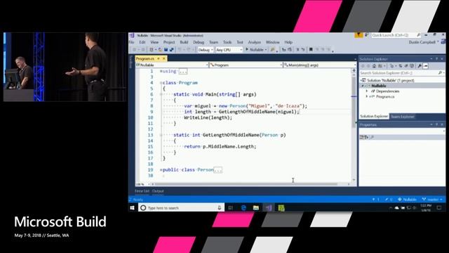 The future of C# : Build 2018 смотреть онлайн
