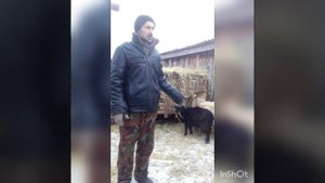 Забой козла в ЛПХ Ванцевых