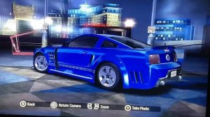 Need for speed carbon Ford Mustang GT all body kits