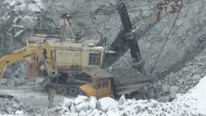 «Погрузка» БелАЗ-7540, ЭКГ-5А, Komatsu PC300