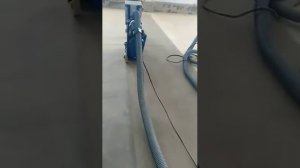 Работа дробеструйной машины по бетону