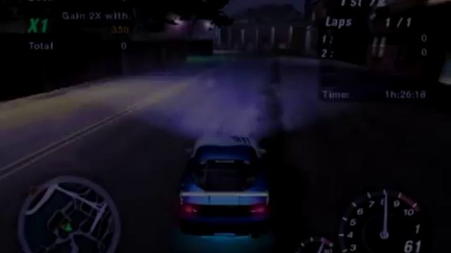 Need for Speed Underground 2 Twins Drifting смотреть онлайн