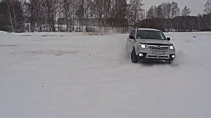 Мой Форь по снегу. Subaru Forester