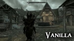 Skyrim vanilla vs modded comparision (Whiterun)