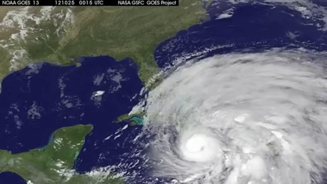 Frankenstorm From Space - Hurricane Sandy Satellite View | Video смотреть онлайн