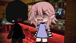 Клип "Официантка" Автор "Папин Олимпос" гача лайф.