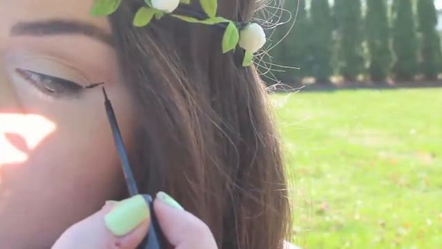 ❀♡Летний макияж/Яркий летний макияж❀♡
