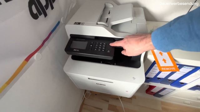 Brother LED Farblaser-Multifunktionsdrucker - Unboxing und Einrichtung