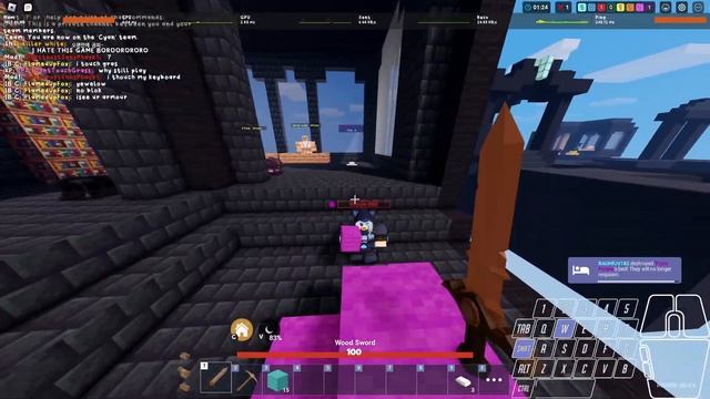 Roblox bedwars gameplay 512 смотреть онлайн