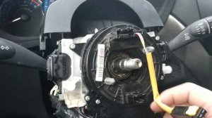 Subaru Forester установка датчика угла поворота рулевого колеса