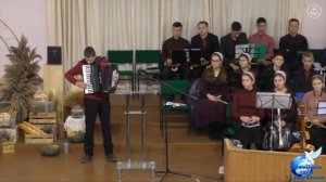 Косари на лугу - Христианские песни на аккордеоне (Christian songs on the аccordion)