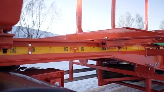 Прицеп лесовоз сортиментовоз BERGER Strong Line