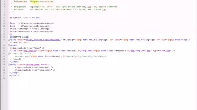 0067 Как удалить внешние ссылки из шаблона joomla смотреть онлайн