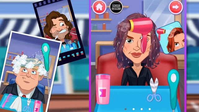 Celebrity Shave - Salon Games смотреть онлайн
