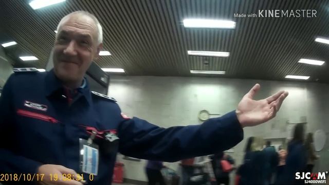 Запрет видеосъёмки м. Павелецкая. Бесполезная служба охраны и полиции