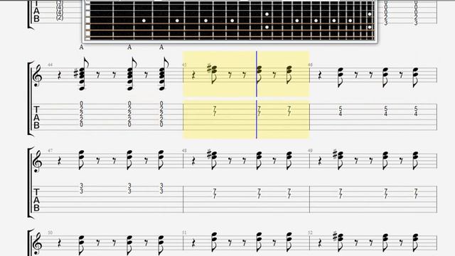 Beatles The Eight Days A Week GUITAR 2 TABLATURE смотреть онлайн