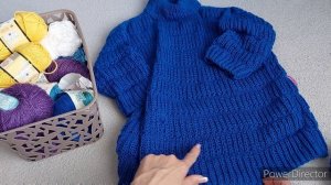 СВИТЕР ИЗ ПРЯЖИ БЕЙБИ ВУЛ