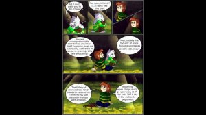 Chara and Asriel Dreemurr Undertale Comic Strips Dub Compilation