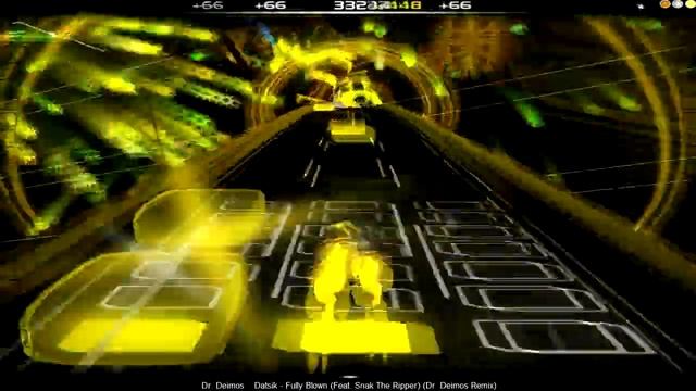 [Играем с BoNDeRrRa] Обзор на Audiosurf смотреть онлайн