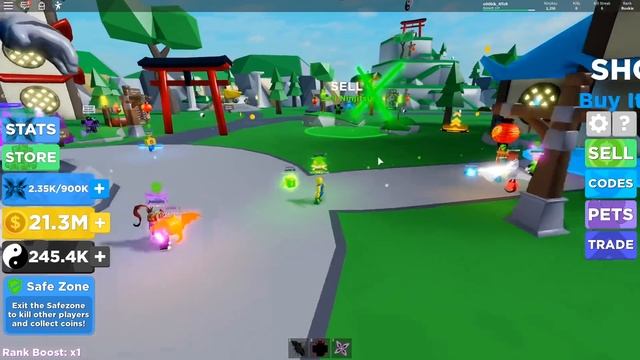 КУКИБОЙ ДАЛ САМЫХ ЛУЧШИХ ПЕТОВ В ЛЕГЕНДА НИНДЗЯ РОБЛОКС! NINJA LEGENDS ROBLOX