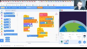 Делаем физику ракеты в Scratch