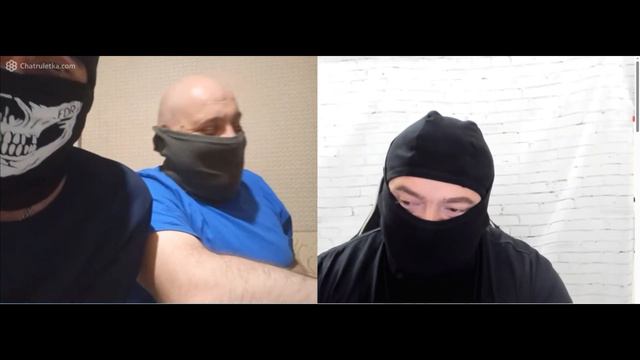 Русский богатырь и двое из ларца  (чат рулетка)