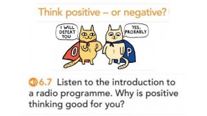 ENGLISH FILE pre-intermediate. 6A. Think positive - or negative? L.6.7