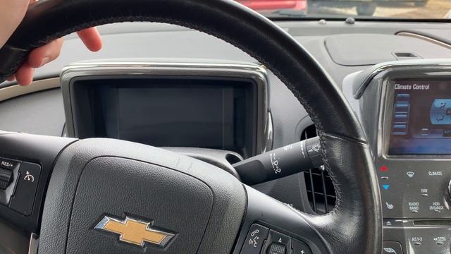 Признаки смерти 12В батареи Chevrolet Volt!