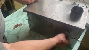 ПТС (печь титановая, складная) для палатки