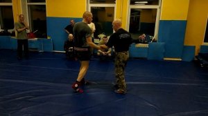 САО Стрела. Валерий Крючков.  Нож. Упражнения в паре