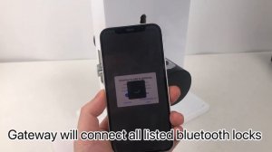 Connect Bluetooth gateway to Tuya smart lock and APP ospon OS220TYF