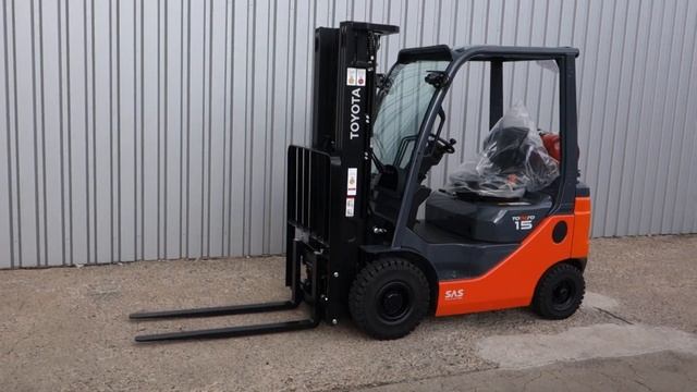 Toyota 8FGF15 GW16423 смотреть онлайн