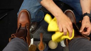 Boot Polish! | Angelo Shoe Shine ASMR