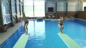 Сборная России по прыжкам в воду провела открытую тренировку в спортивном комплексе «Озеро Круглое»