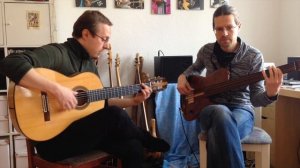 Torsten and Josel play "Isla verde", Flamenco Duo