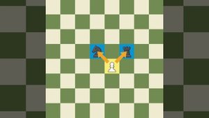 Как ходят фигуры: Пешка