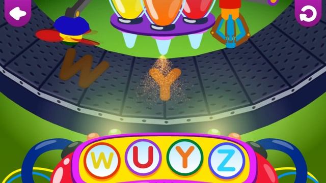 Learn A to Z Alphabet with Funny Food ABC games for toddlers and babies - part 1 смотреть онлайн