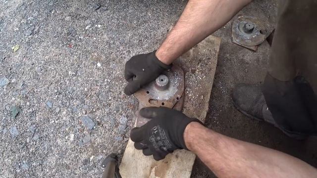 замена площадки под задние пружины OPEL ASTRA G смотреть онлайн