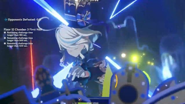 CYNO DESTROYS THE ABYSS  Furina in Spiral Abyss Floor 12