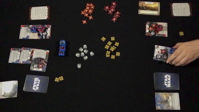 Понастолим в Star Wars Destiny Настольная игра  Two - Player Game Let's Play