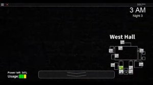 FIVE NIGHTS AT FREDDY'S IN ROBLOX! Night 3