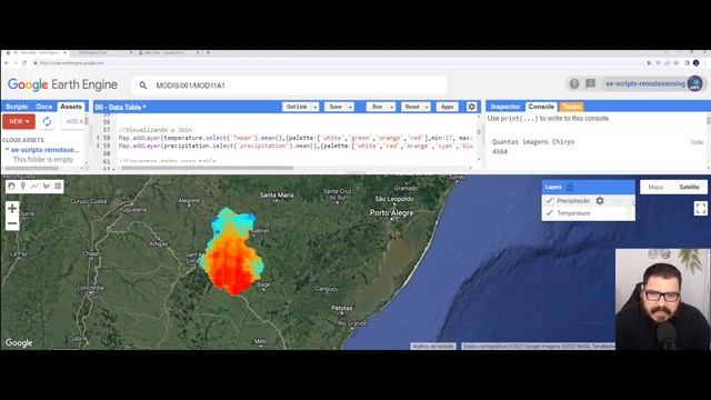 Google Earth Engine - Séries Temporais em uma Bacia Hidrográfica смотреть онлайн