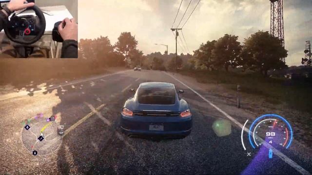 Porsche Cayman GTS - Need for Speed Heat | Logitech G29 Steering Wheel + Shifter Gameplay смотреть онлайн