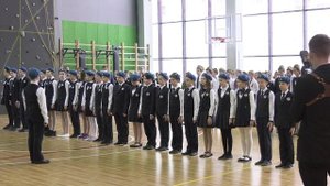 Смотр строя и песни. 5.2 класс - Идет солдат по городу