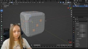 Уроки в Blender Моделирование ИГРАЛЬНОГО КУБИКА(tutorial).