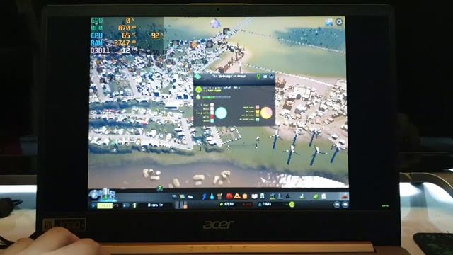 Acer Swift 1 : Cities: Skylines смотреть онлайн